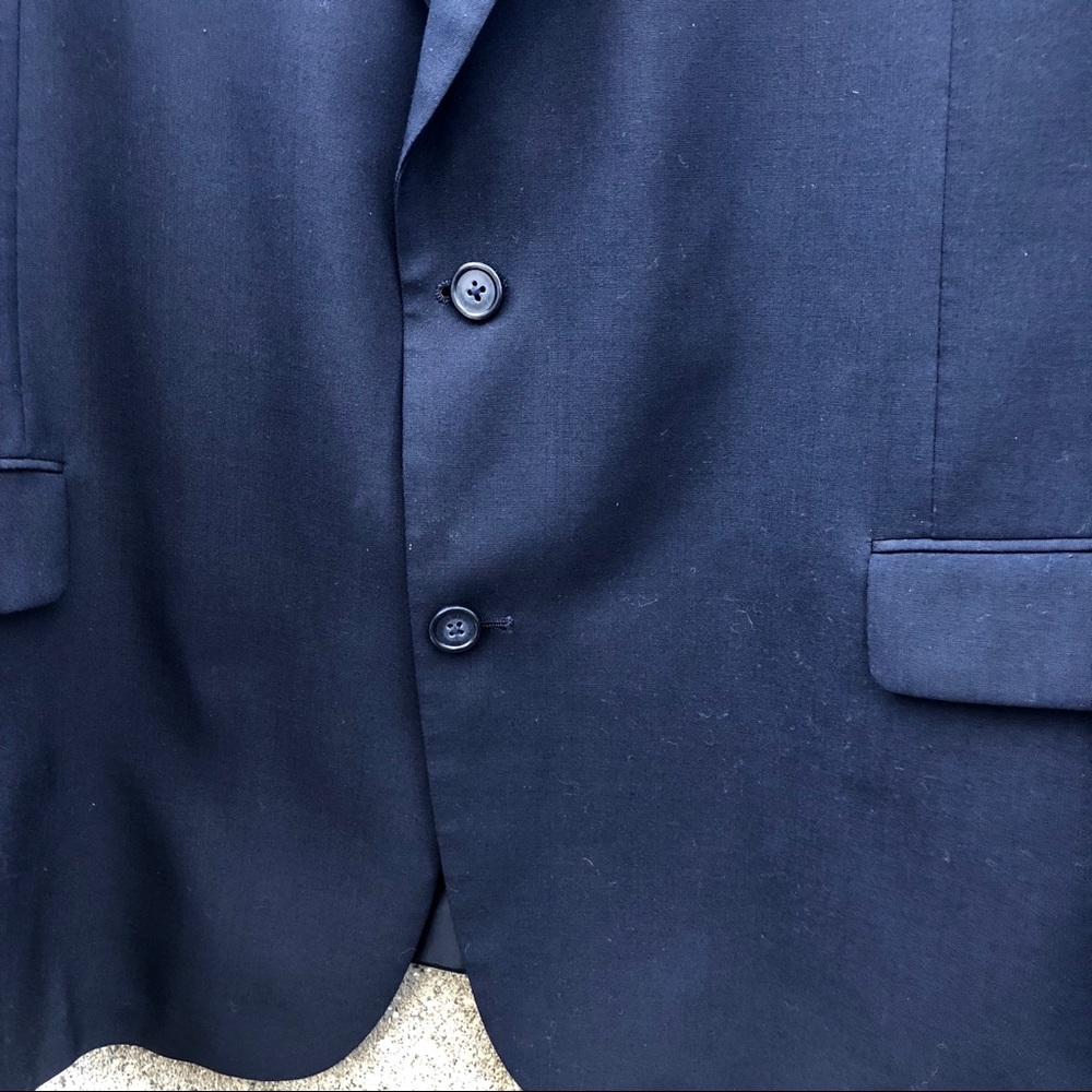 George Foreman Confort Zone Navy Blazer Jacket 58R - Picture 3 of 7